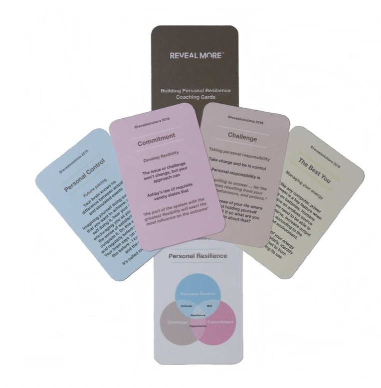 Building personal resilience coaching cards